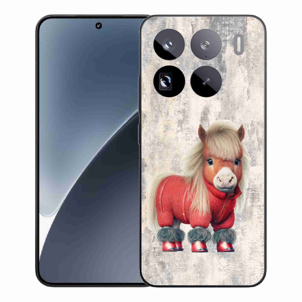 Gelový kryt mmCase na Xiaomi 15 Pro - poník ve svetru