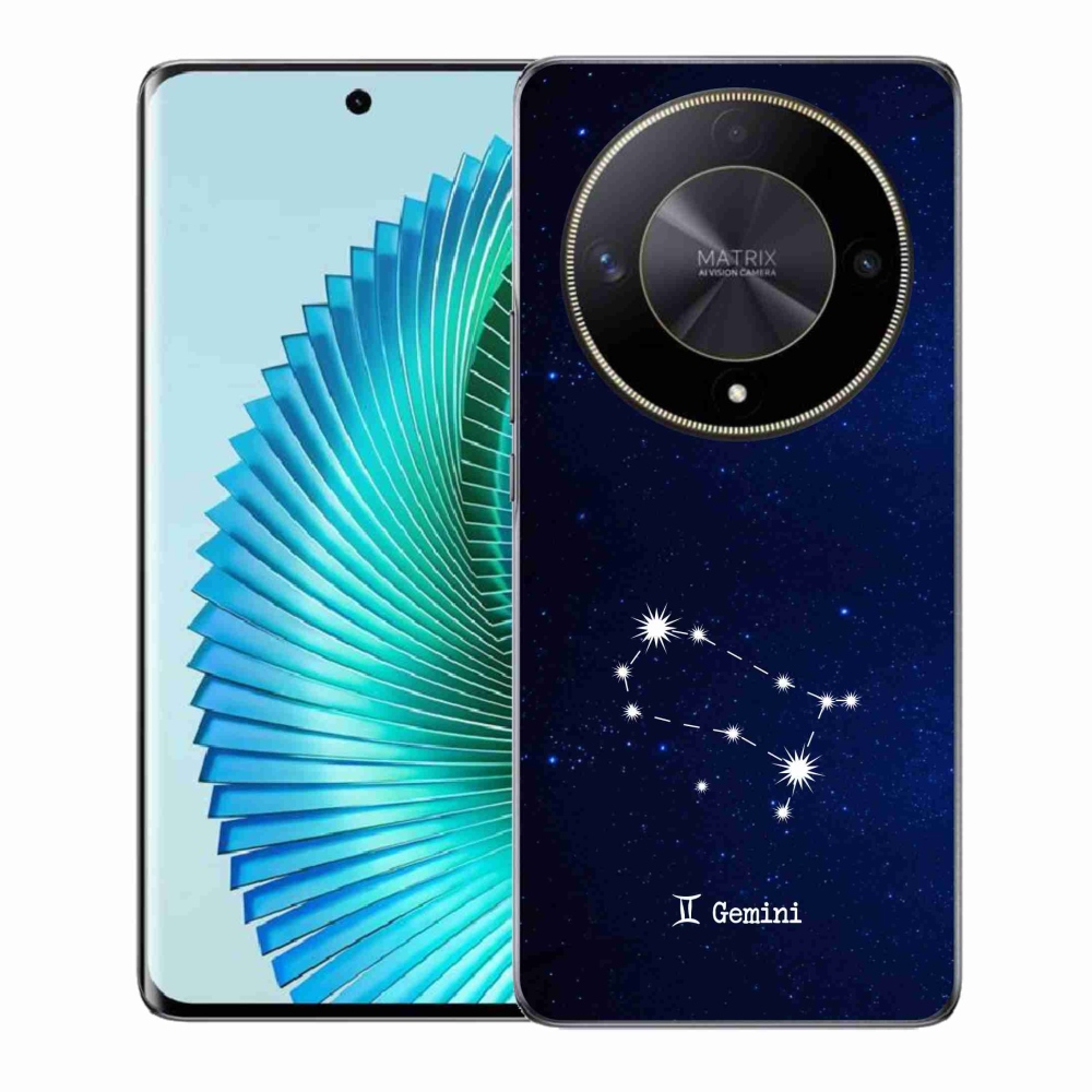 Gelový kryt mmCase na Honor Magic 6 Lite 5G - souhvězdí Blíženců