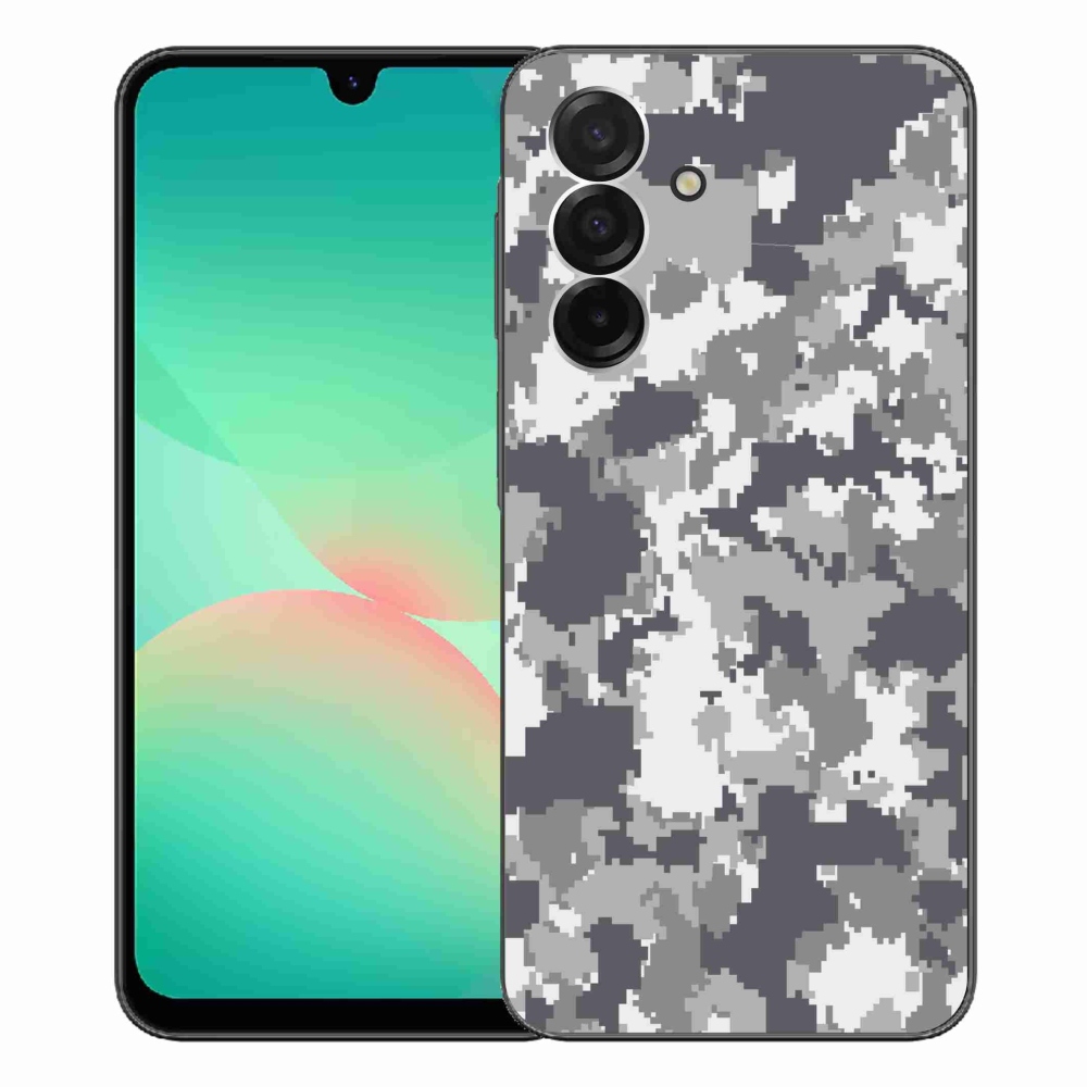 Gelový kryt mmCase na Samsung Galaxy A26 5G - maskáčový vzor 2