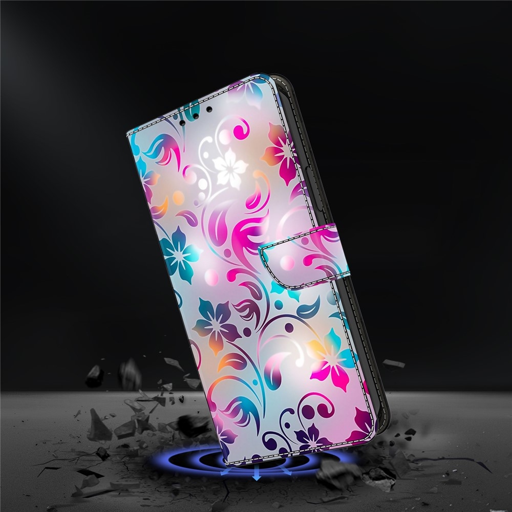 Firmly knížkové pouzdro na Samsung Galaxy A17 5G/A26 5G - barevné květy