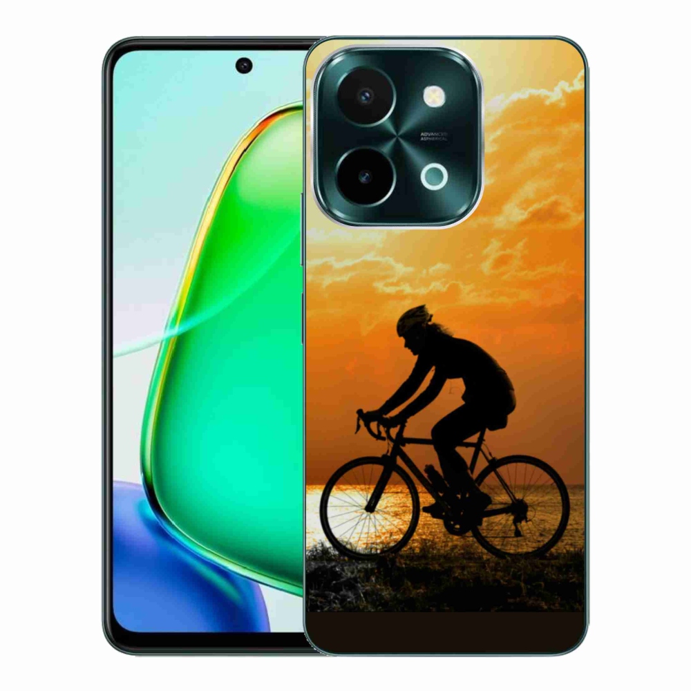 Gelový kryt mmCase na Vivo Y28 - cyklovýlet