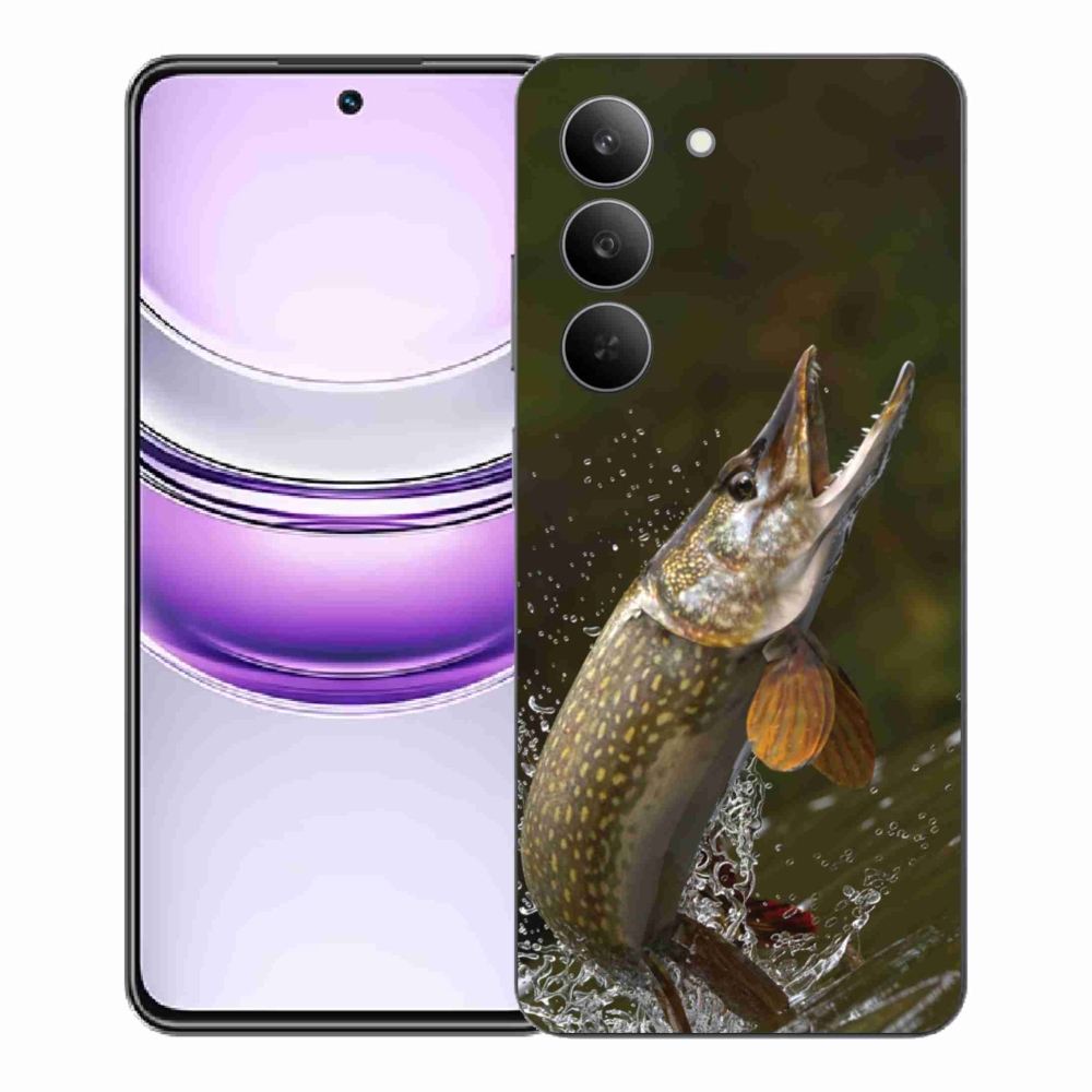 Gelový kryt mmCase na Realme 14x 5G - štika