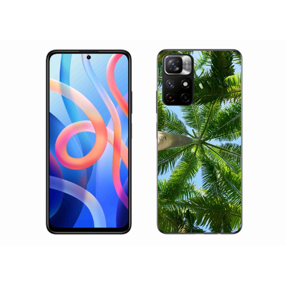 Gelový kryt mmCase na Xiaomi Redmi Note 11S 5G - palmy