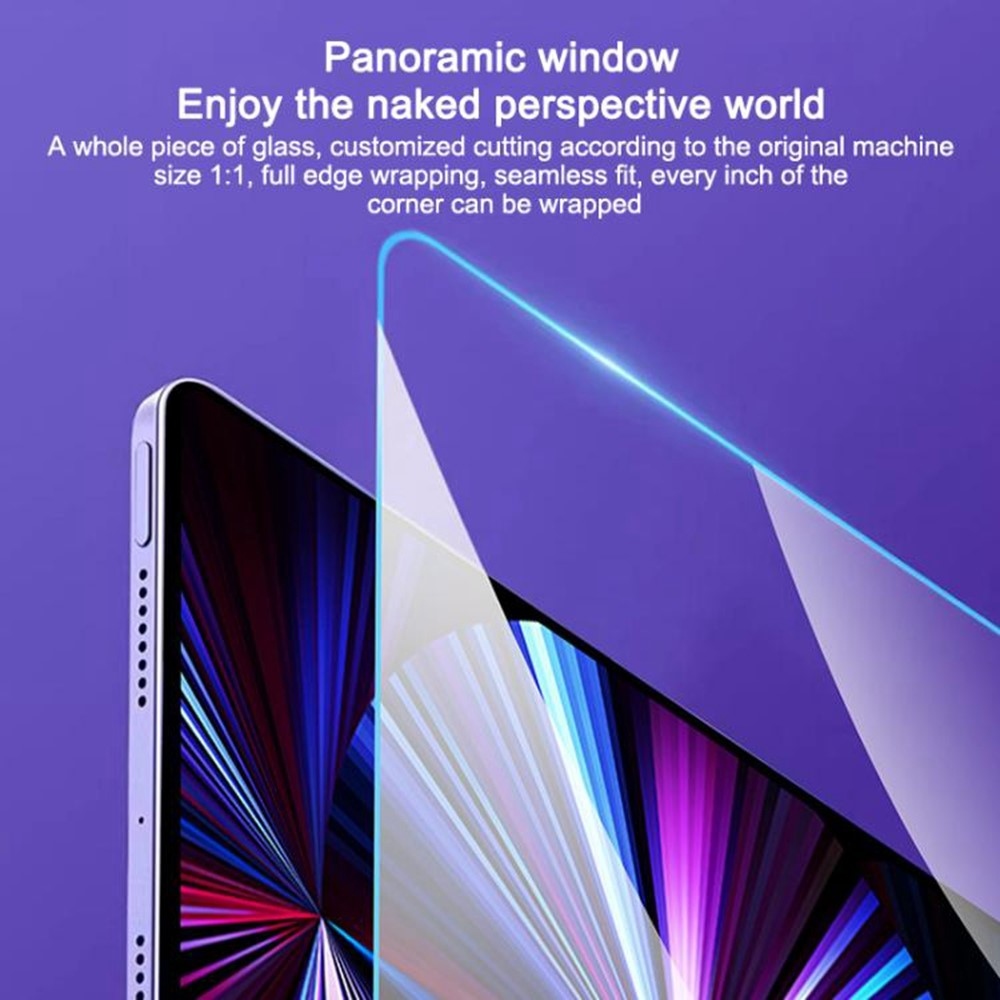 Celoplošné tvrzené sklo na Xiaomi Redmi Pad SE 8.7 s aplikačním rámečkem