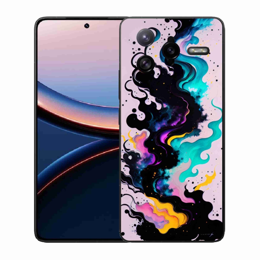 Gelový kryt mmCase na Xiaomi Poco F7 Ultra - abstraktní motiv 4