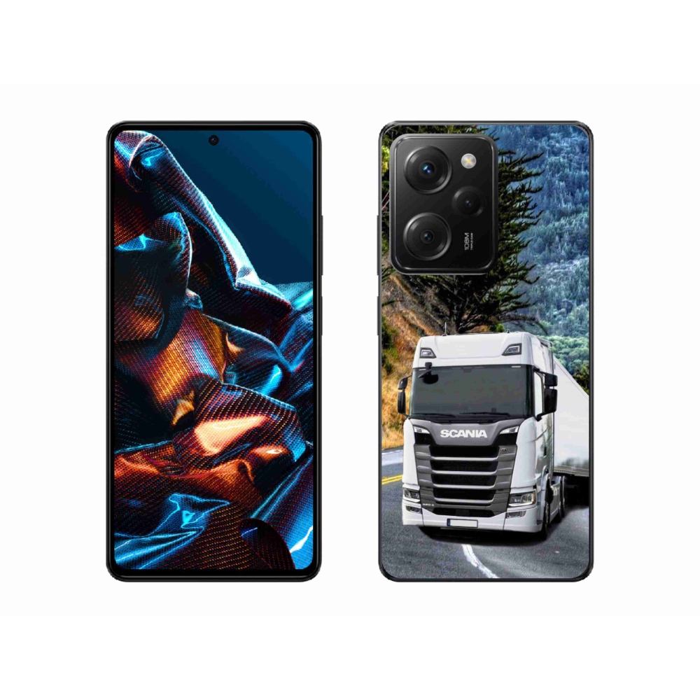 Gelový kryt mmCase na Xiaomi Poco X5 Pro 5G - kamion 1