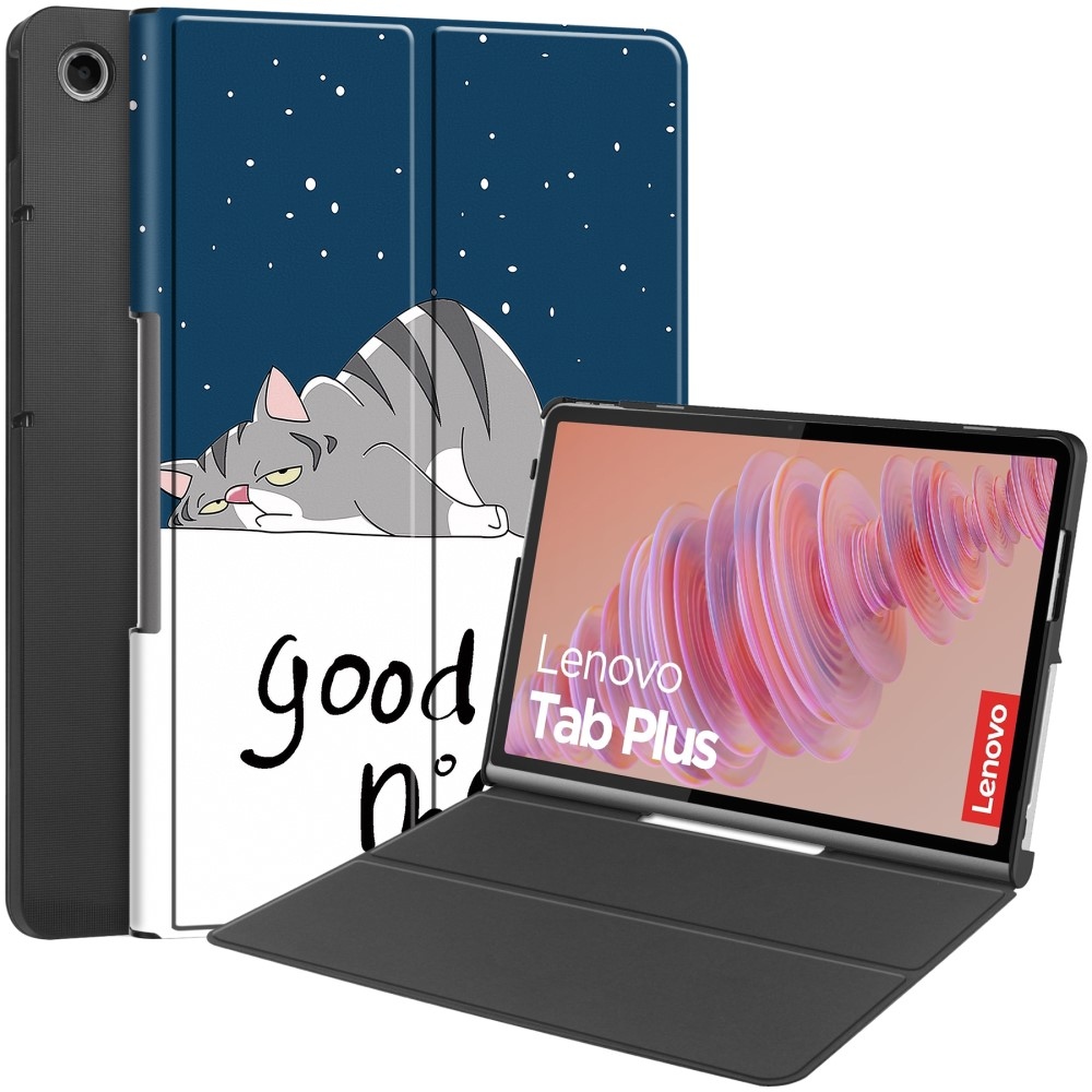 Patte zavírací pouzdro na Lenovo Tab Plus 11.5 - kočka