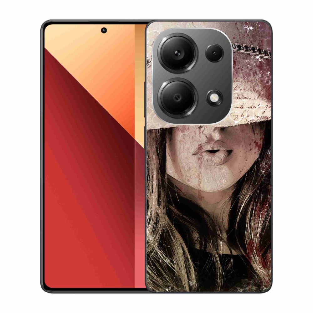 Gelový kryt mmCase na Xiaomi Redmi Note 13 Pro 4G/Poco M6 Pro - dívka