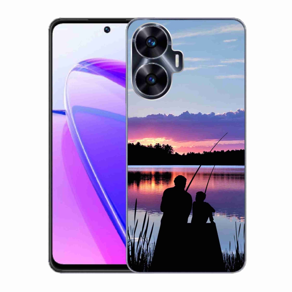 Gelový kryt mmCase na Realme C55 - rybaření 2