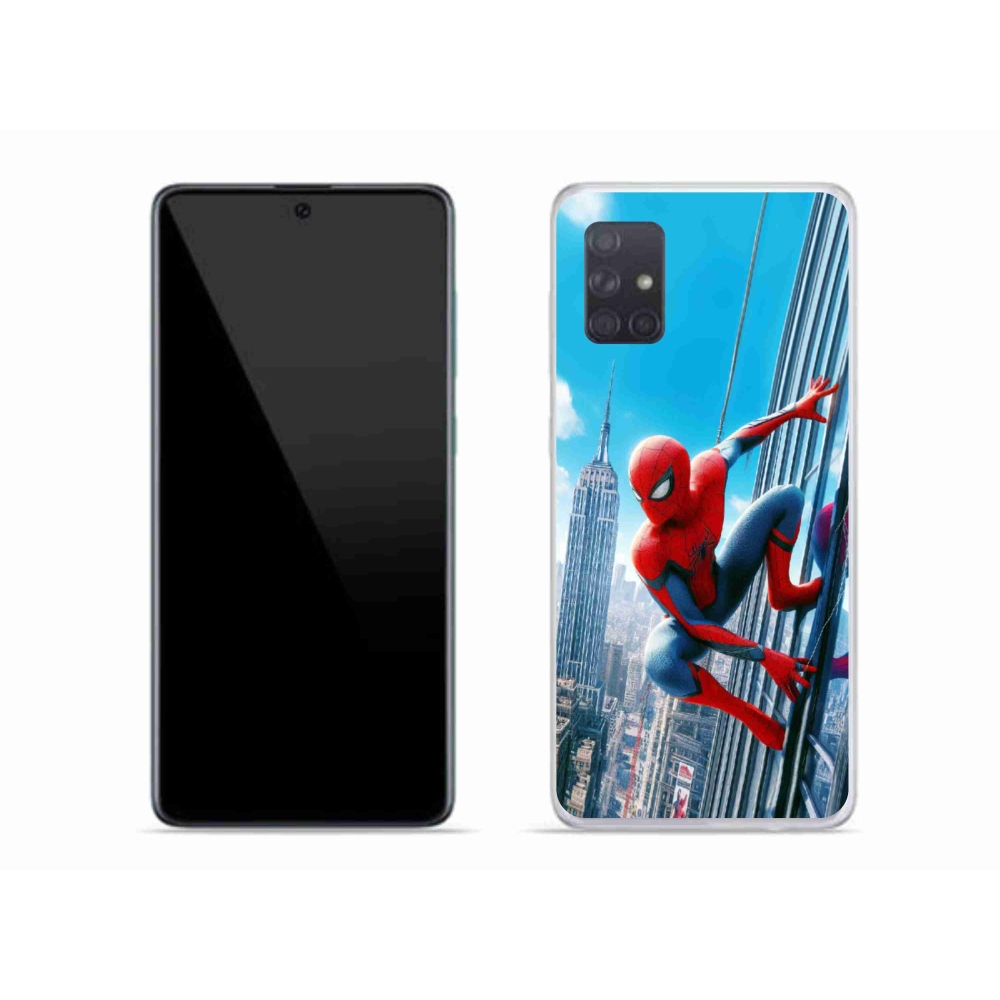 Gelový kryt mmCase na Samsung Galaxy A71 - spiderman