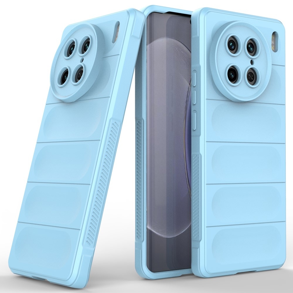 Rugg odolný gelový obal na Vivo X90 Pro - světlemodrý