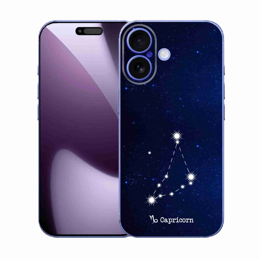 Gelový kryt mmCase na iPhone 17 - souhvězdí Kozoroha