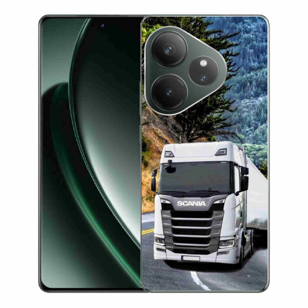 Gelový kryt mmCase na Realme GT 6 5G/GT 6T 5G - kamion 1