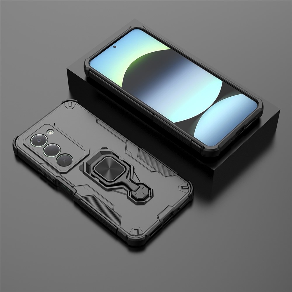 Ring odolný kryt na Xiaomi Redmi 15 5G (169mm) - černý