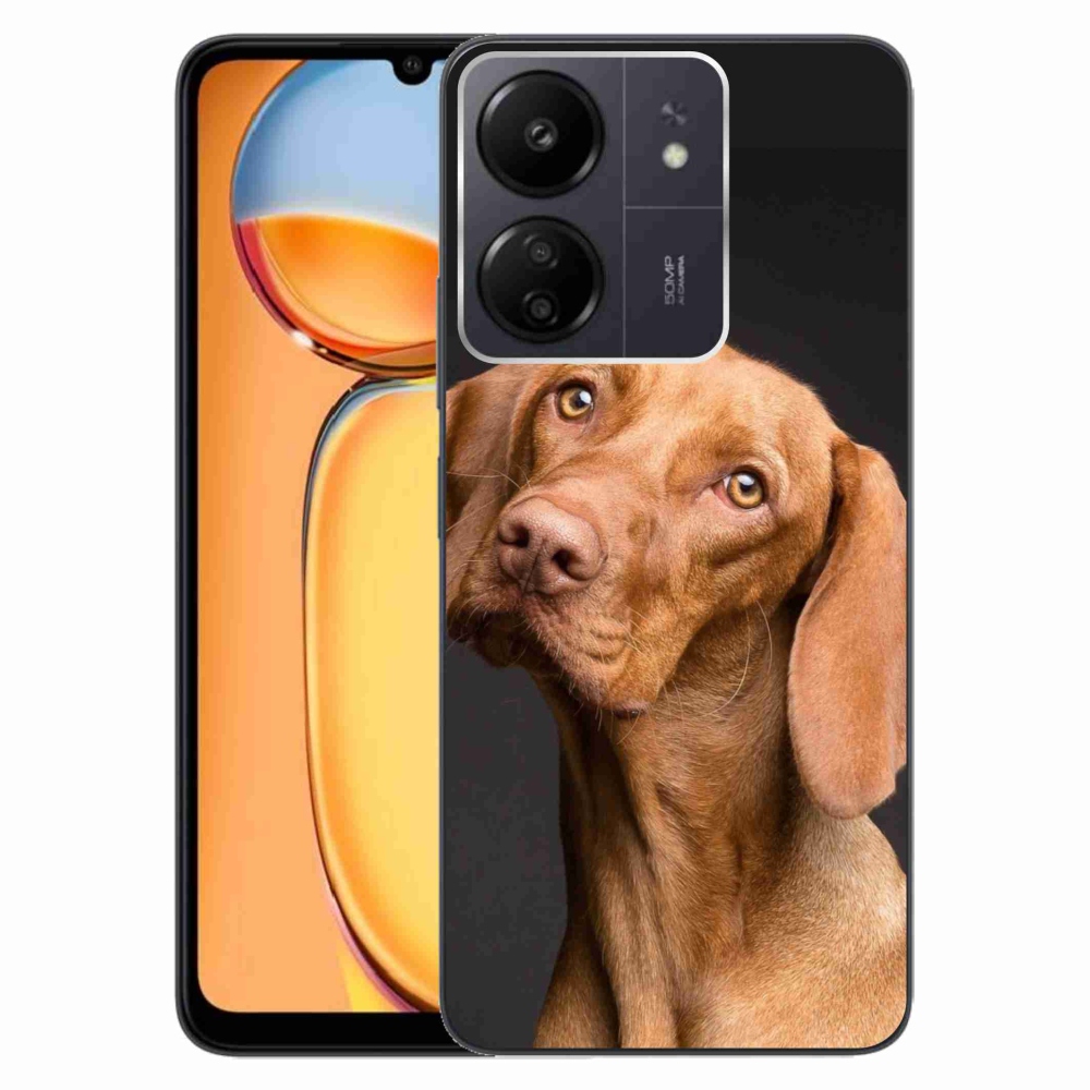 Gelový obal mmCase na Xiaomi Poco C65/Redmi 13C - maďarský ohař