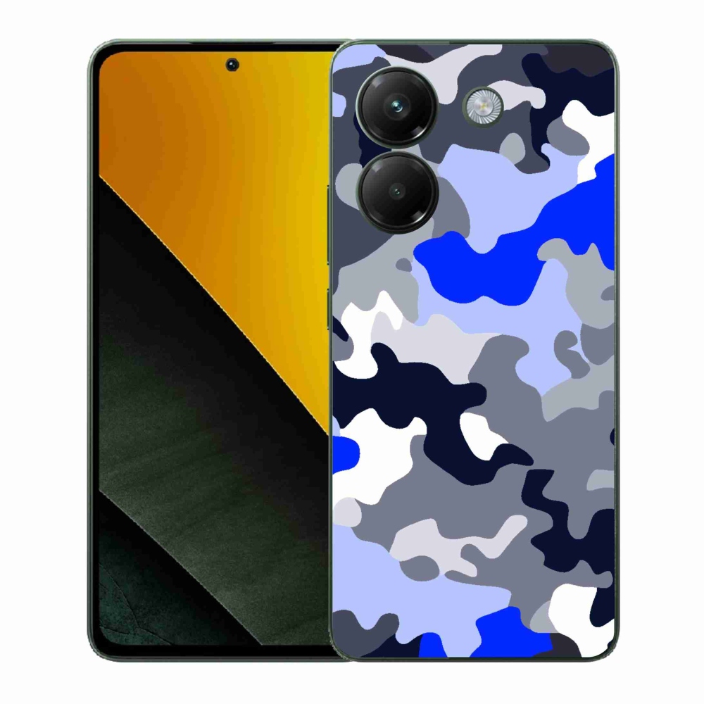 Gelový kryt mmCase na Xiaomi Poco M7 Pro 5G - maskáčový vzor 8