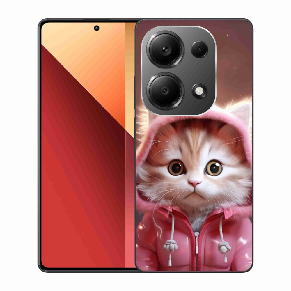 Gelový kryt mmCase na Xiaomi Redmi Note 13 Pro 4G/Poco M6 Pro - roztomilé kotě 3