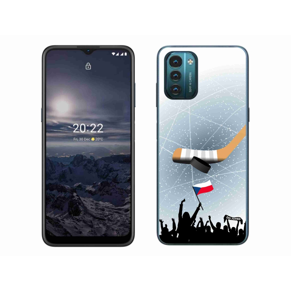 Gelový kryt mmCase na Nokia G11/G21 - fanoušci hokeje