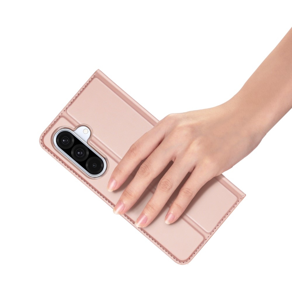 DUX knížkové pouzdro na Samsung Galaxy A36 5G/A56 5G - růžovozlaté