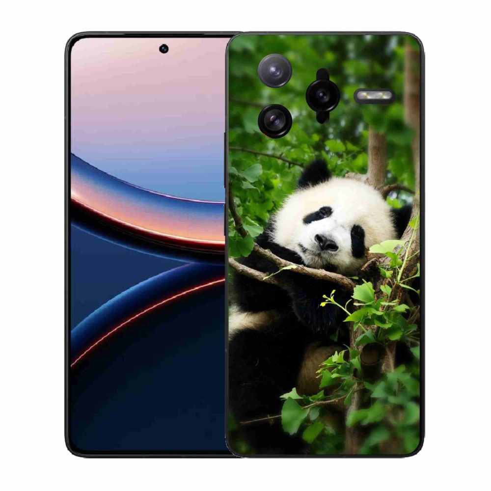 Gelový kryt mmCase na Xiaomi Poco F7 Ultra - panda