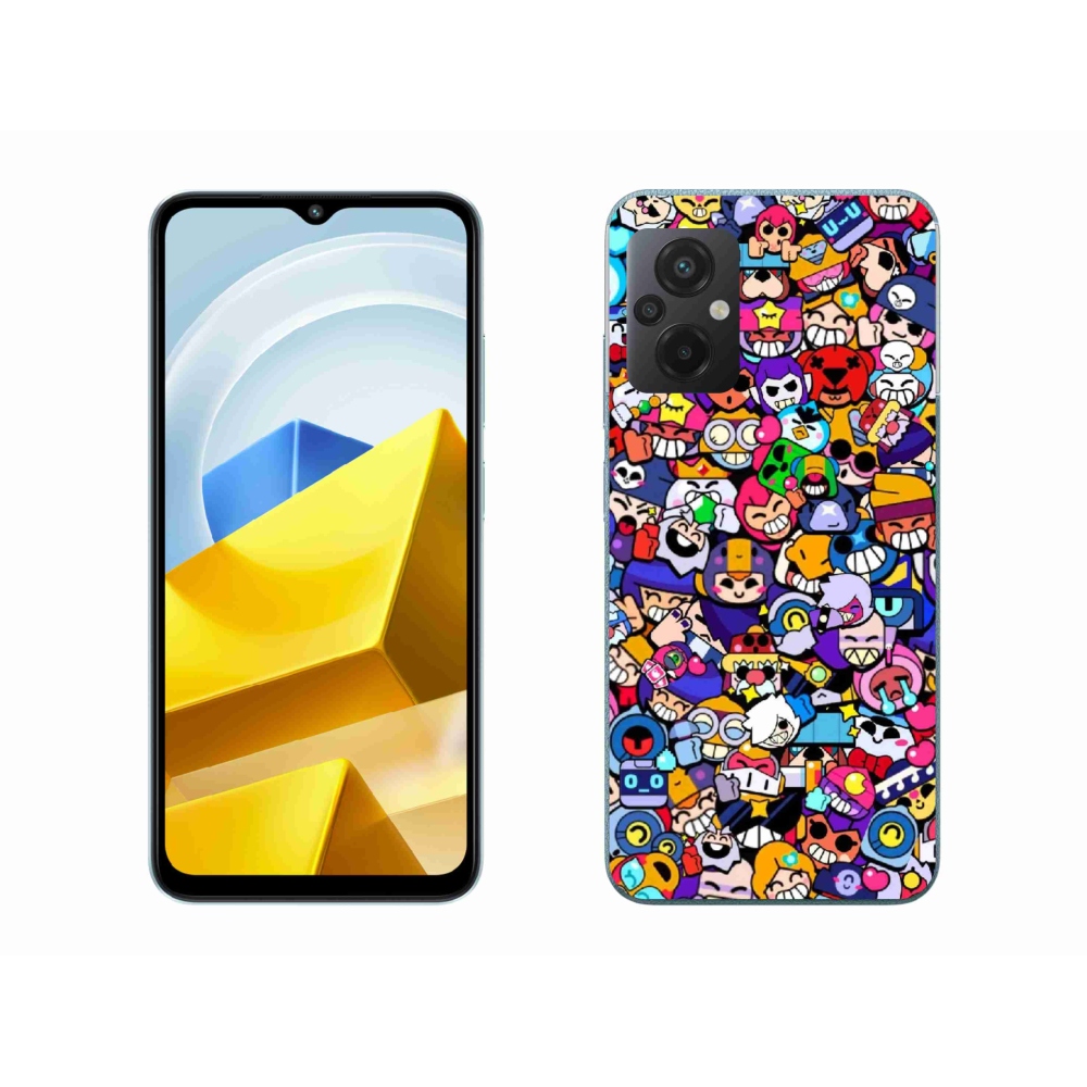 Gelový kryt mmCase na Xiaomi Poco M5 4G - brawl stars 2