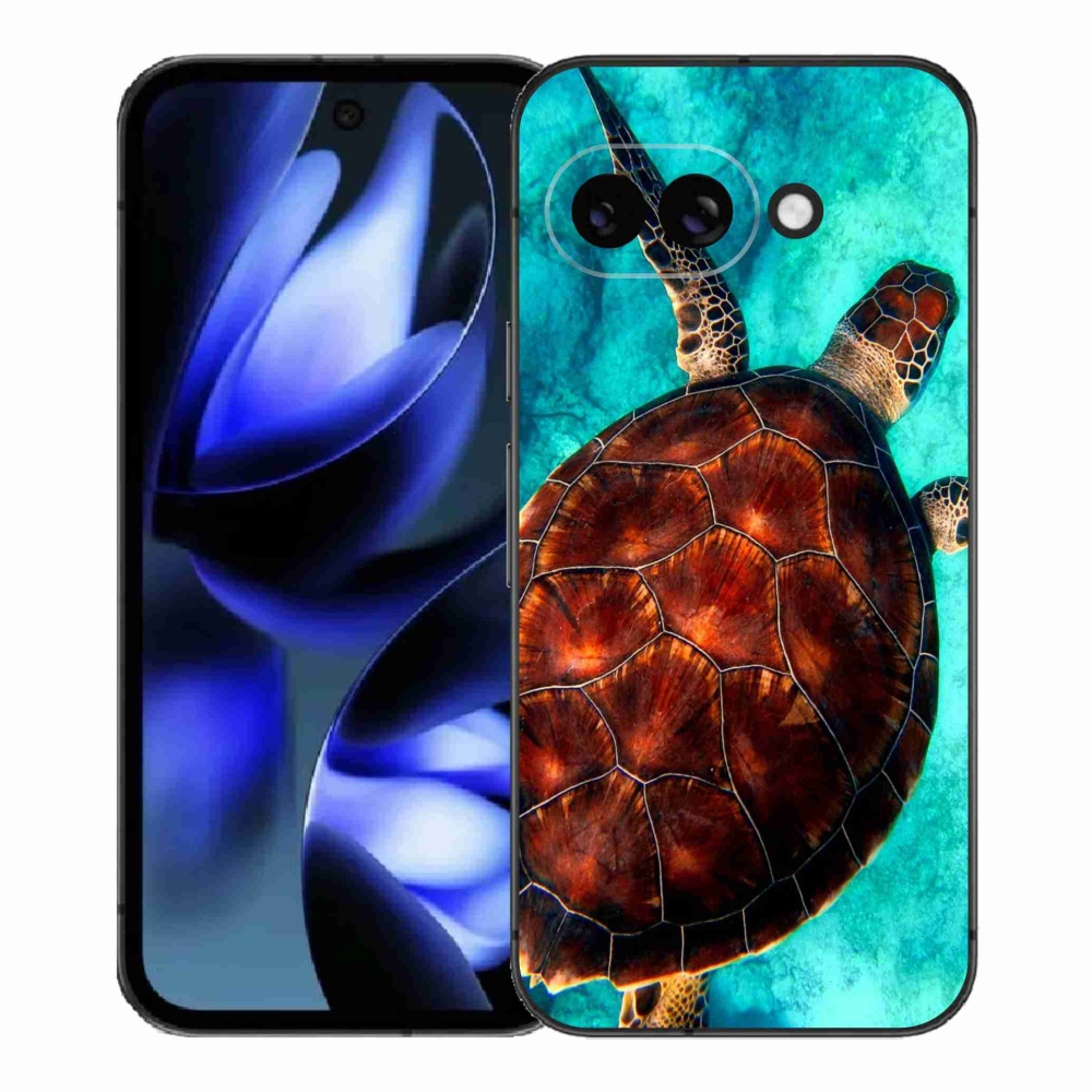 Gelový kryt mmCase na Google Pixel 9a - želva