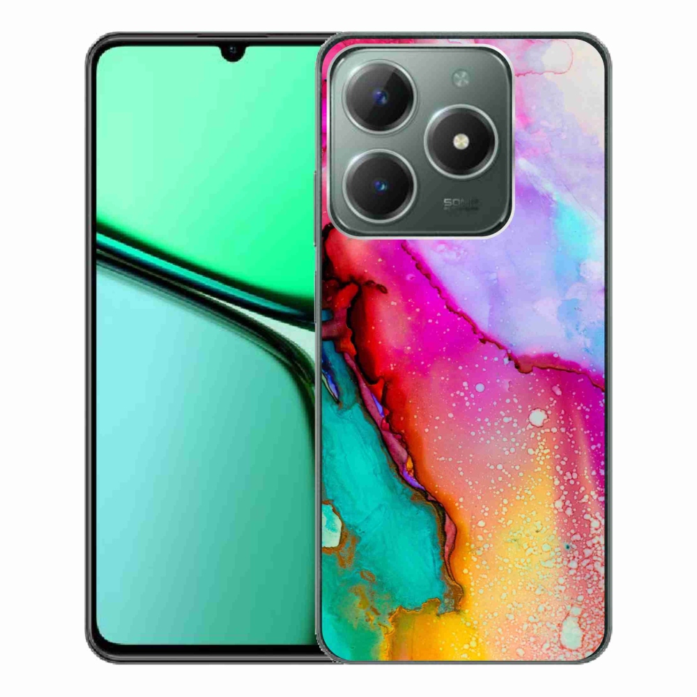Gelový kryt mmCase na Realme C61 - abstrakt 24