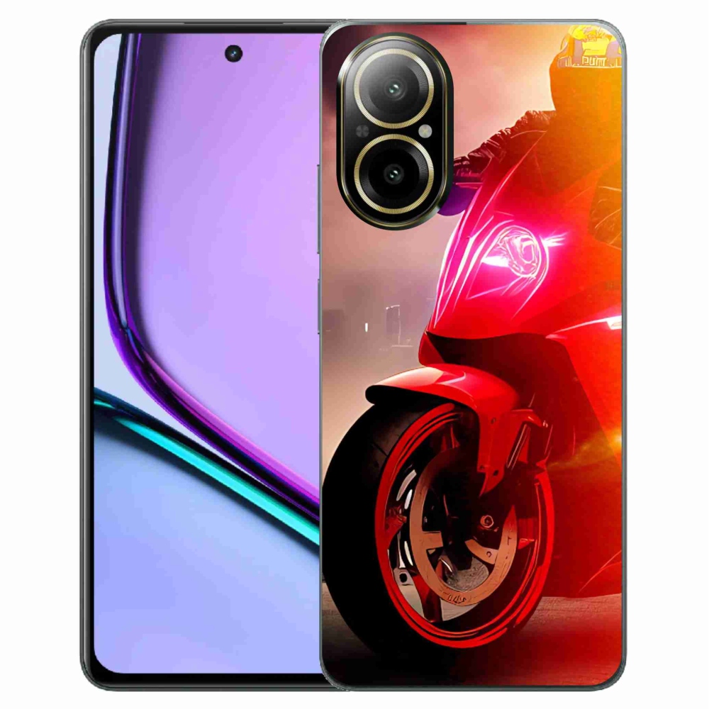 Gelový kryt mmCase na Realme C67 - motorka