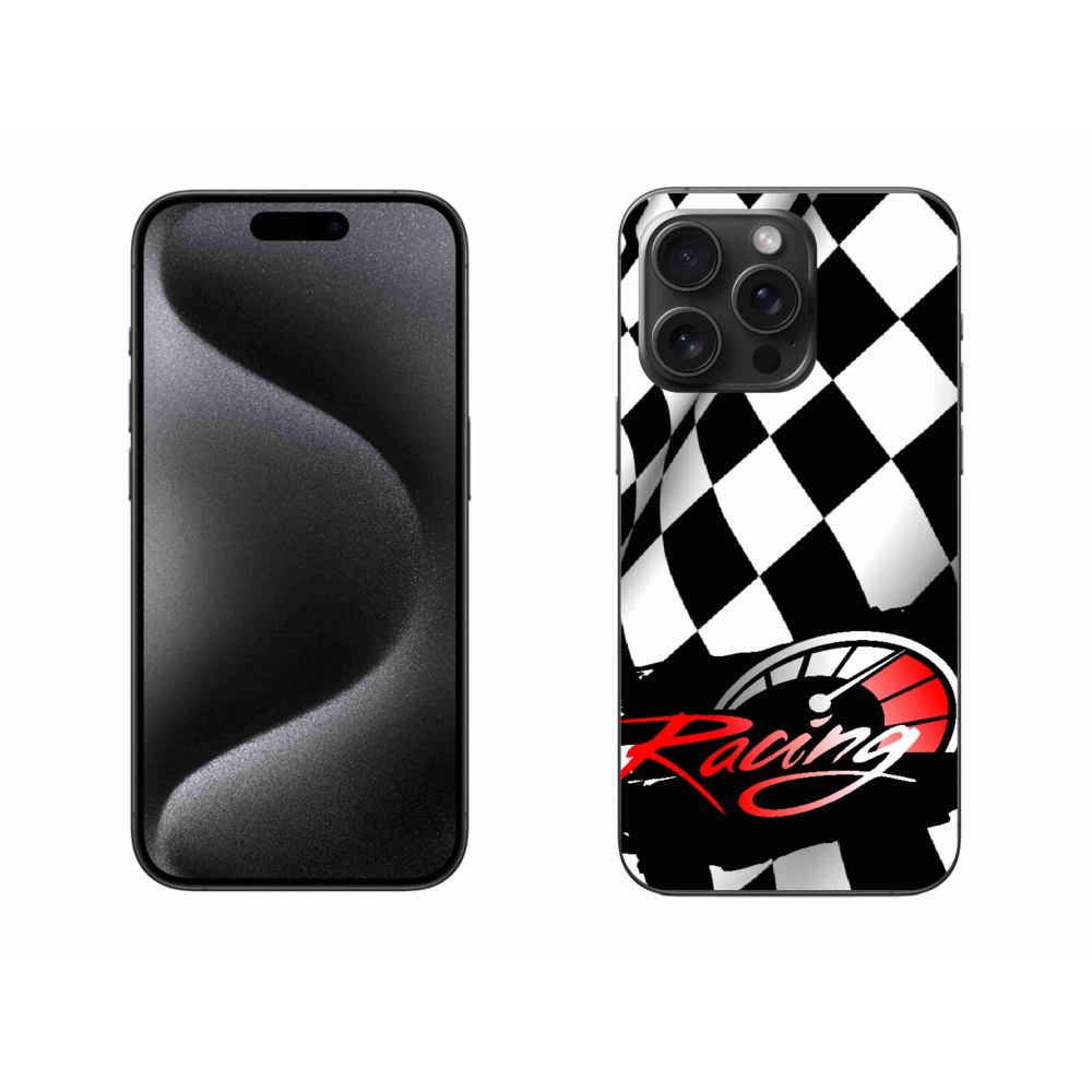 Gelový kryt mmCase na iPhone 15 Pro Max - závodění