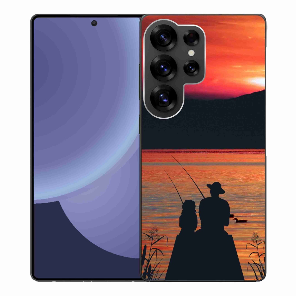 Gelový kryt mmCase na Samsung Galaxy S25 Ultra - rybaření 3