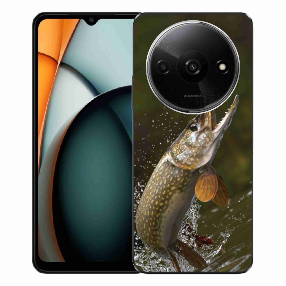 Gelový obal mmCase na Xiaomi Redmi A3 - štika