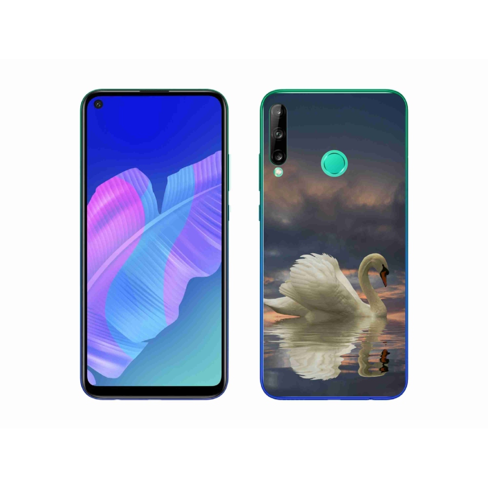 Gelový kryt mmCase na Huawei P40 Lite E - labuť