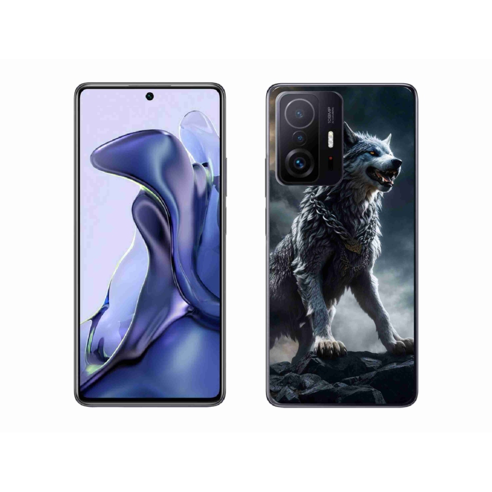 Gelový kryt mmCase na Xiaomi 11T Pro - vlk 1