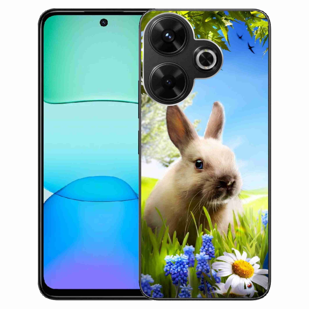 Gelový kryt mmCase na Xiaomi Redmi 13 4G/Poco M6 4G - zajíček