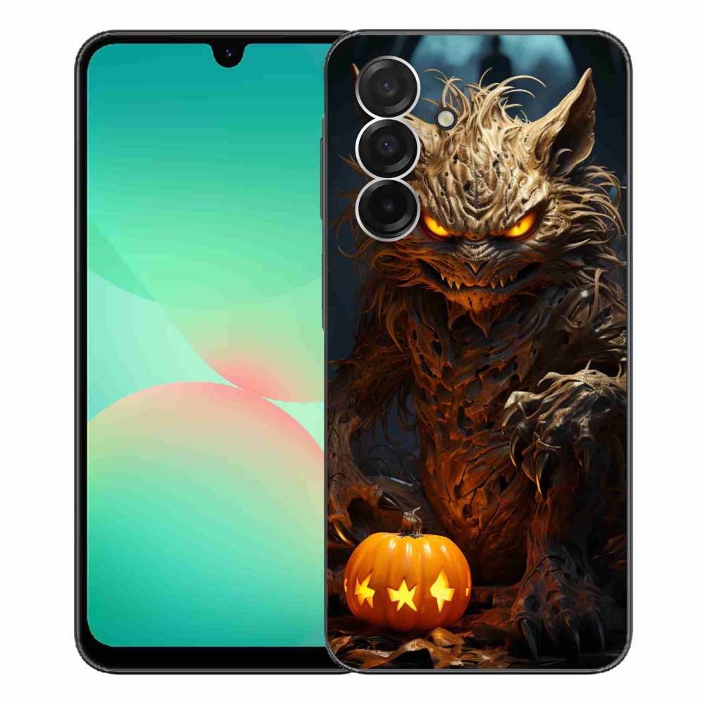 Gelový kryt mmCase na Samsung Galaxy A26 5G - halloweenská příšera