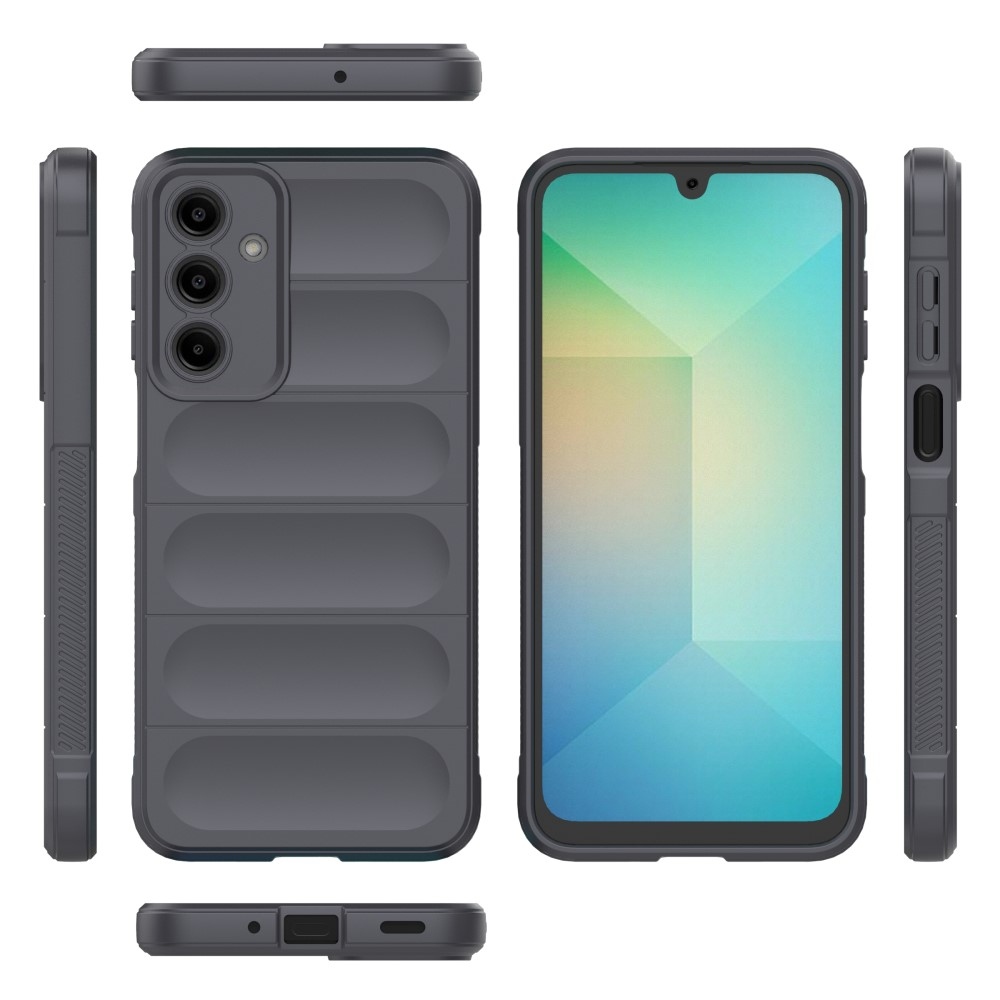 Rugg odolný gelový obal na Samsung Galaxy A16 4G/5G - tmavěšedý
