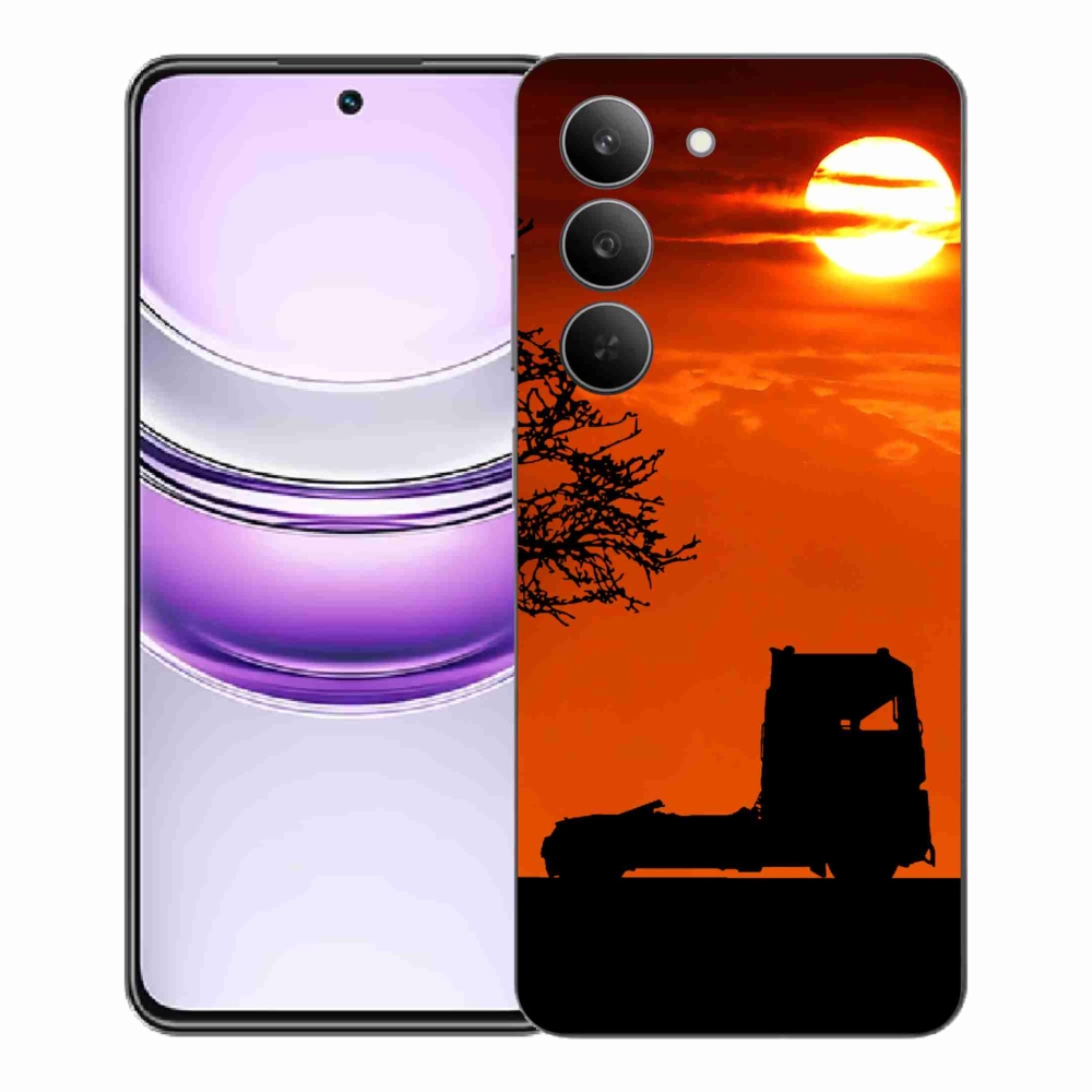 Gelový kryt mmCase na Realme 14x 5G - kamion 3