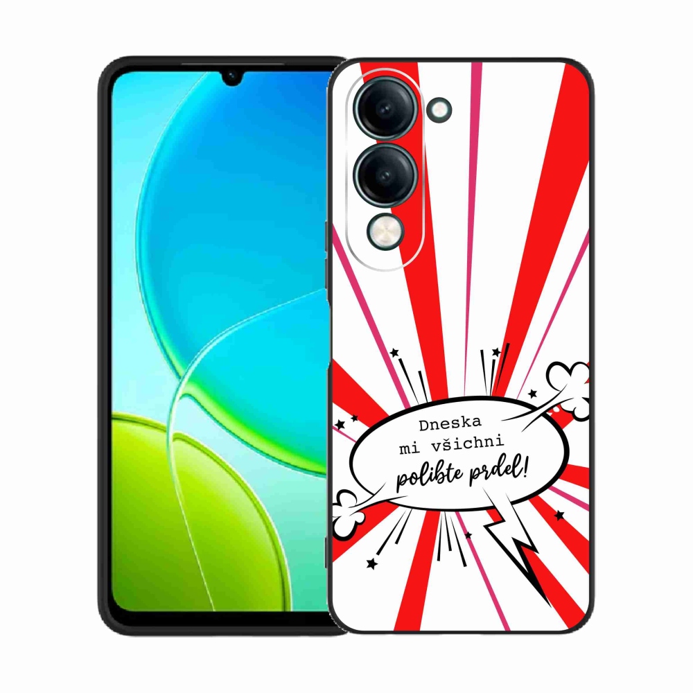 Gelový kryt mmCase na Vivo Y29s 5G - vtipný text 15 bílé pozadí
