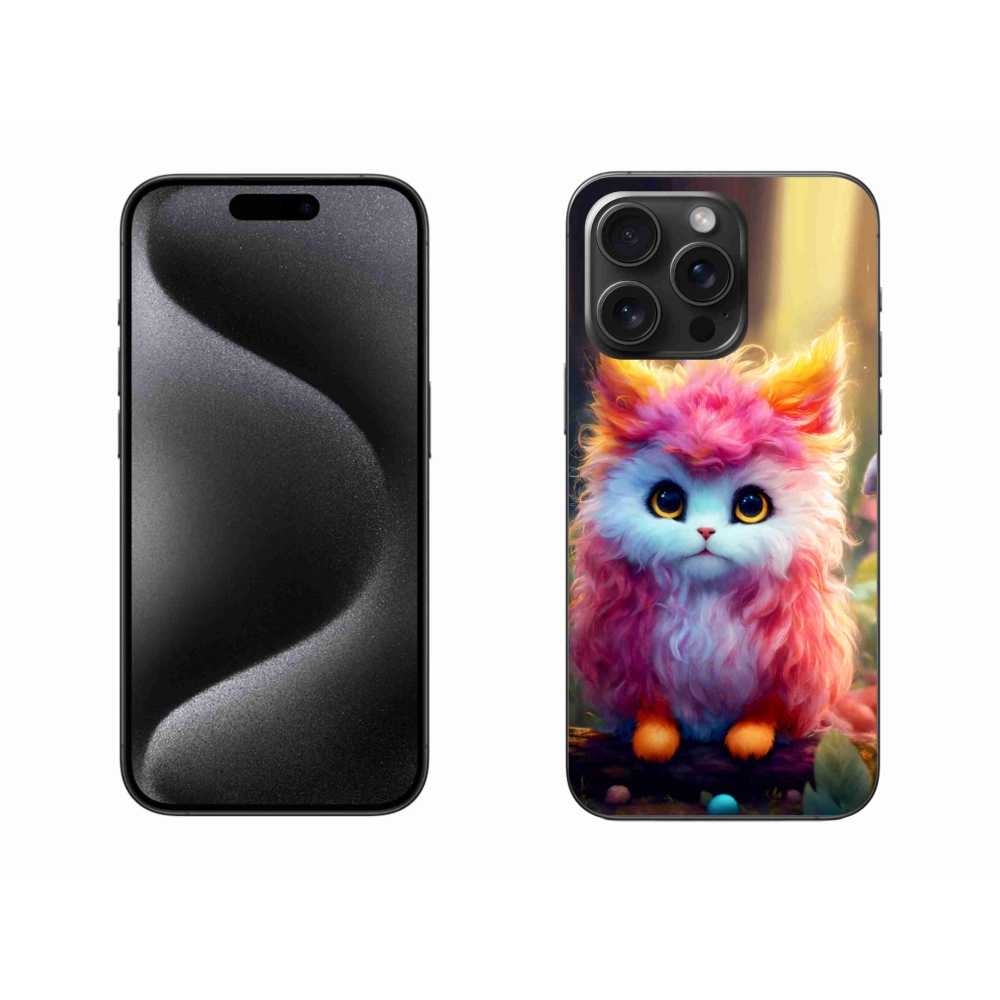 Gelový kryt mmCase na iPhone 15 Pro Max - roztomilé kotě 5