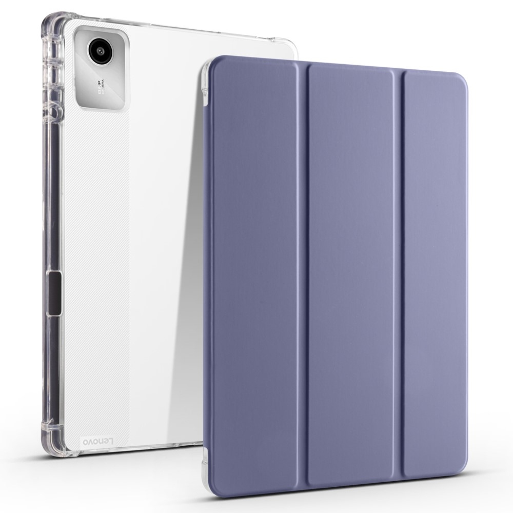 Case chytré zavírací pouzdro na Lenovo Tab M11/Tab K11 - fialové
