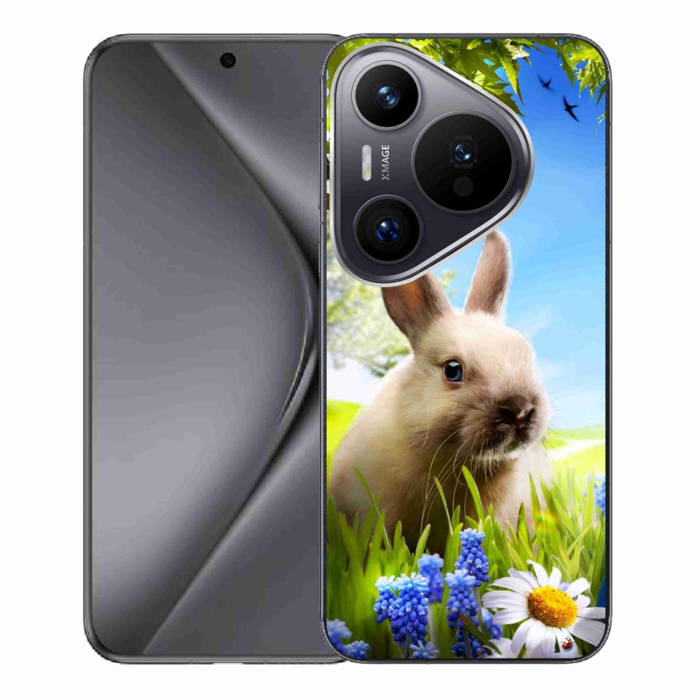 Gelový kryt mmCase na Huawei Pura 70 Pro - zajíček