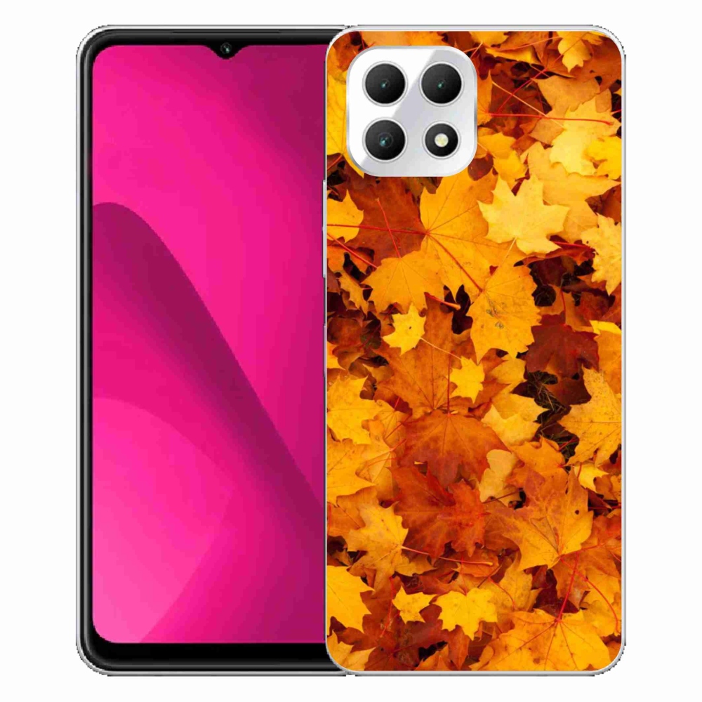 Gelový kryt mmCase na T-Mobile T Phone 2 - javorové listy