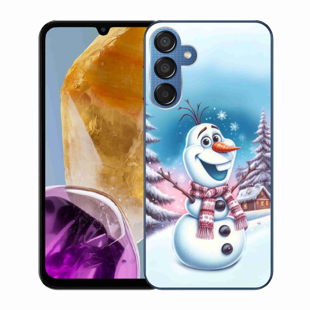 Gelový kryt mmCase na Samsung Galaxy M15 5G - ledové království