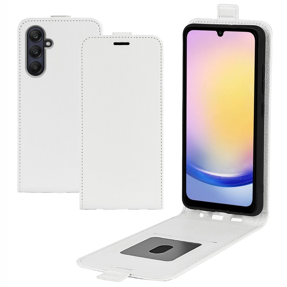 Vertical knížkové pouzdro na Samsung Galaxy A26 5G - bílé
