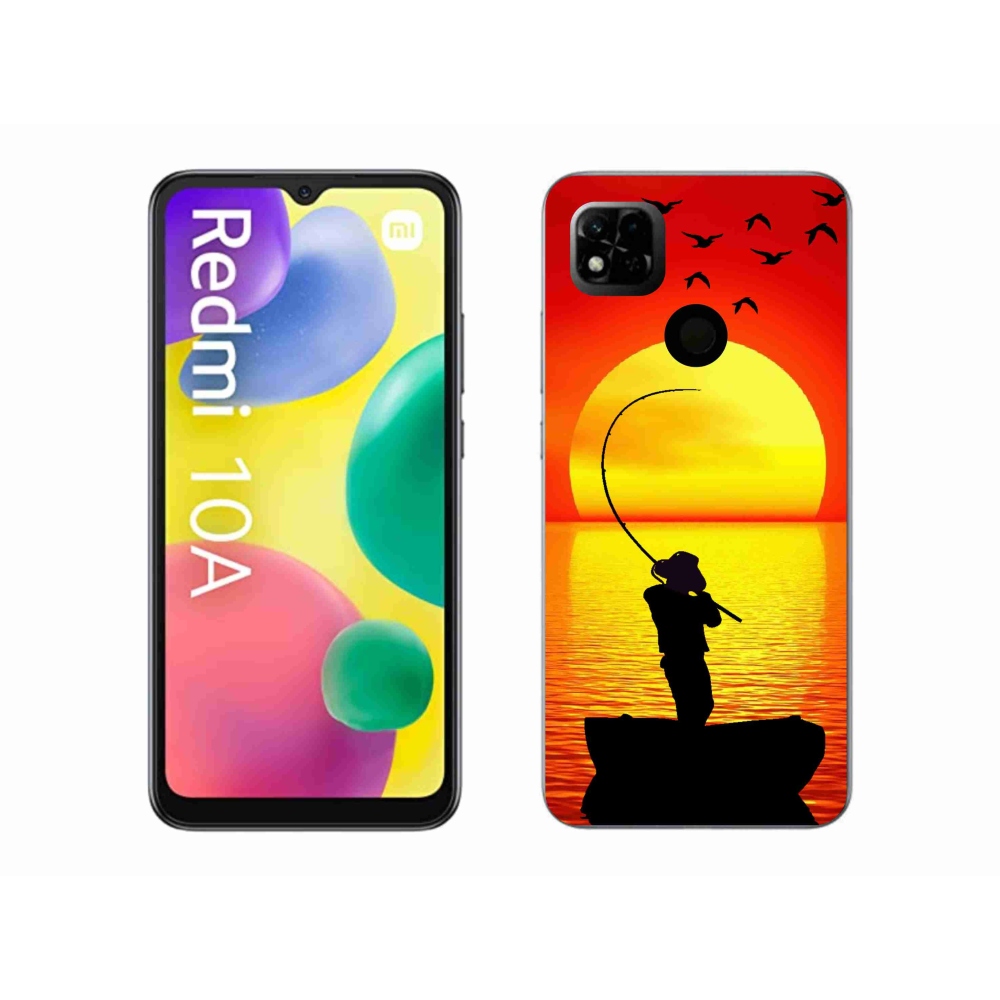 Gelový kryt mmCase na Xiaomi Redmi 10A - rybaření