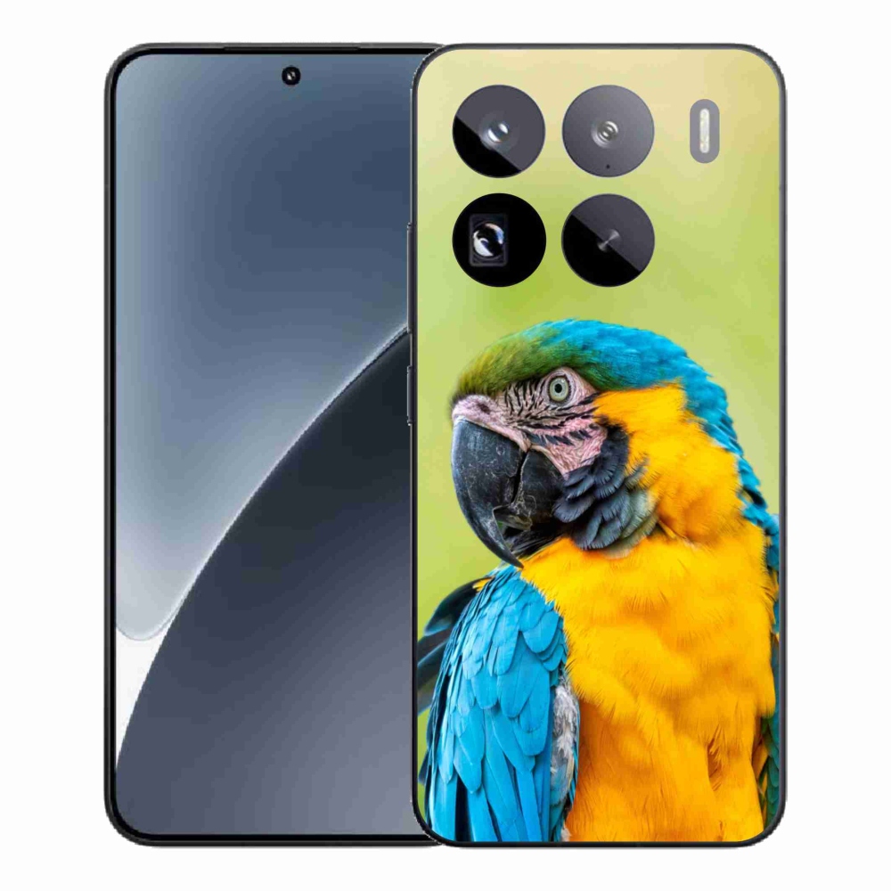 Gelový kryt mmCase na Xiaomi 15 Pro - papoušek ara 2