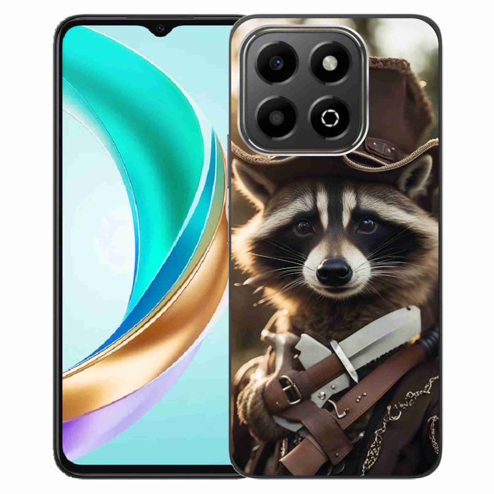 Gelový kryt mmCase na Honor X6b - mýval v uniformě
