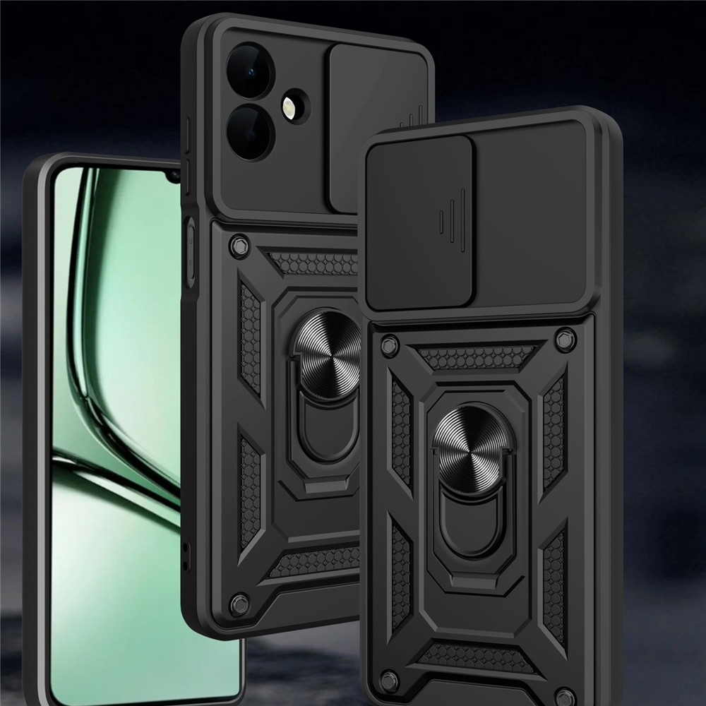 Slide odolný kryt na Samsung Galaxy A07 4G - černý