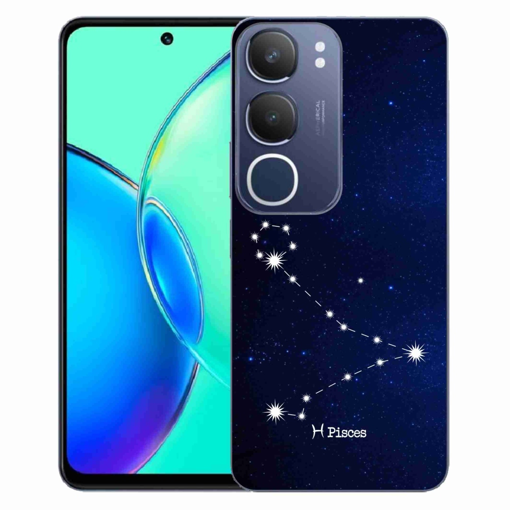 Gelový kryt mmCase na Vivo Y19s - souhvězdí Ryby
