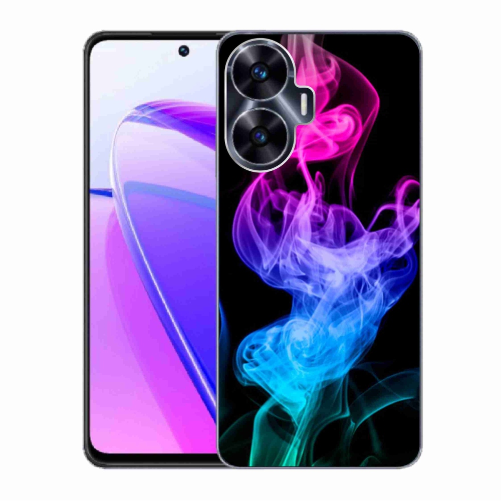 Gelový kryt mmCase na Realme C55 - abstraktní vzor 8